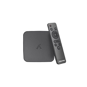 TV BOX AQUÁRIO STV-3000PLUS 4K 16GB DE ARMAZENAMENTO 2GB RAM