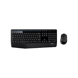 KIT TECLADO E MOUSE USB SEM FIO LOGITECH MK345 COMFORT