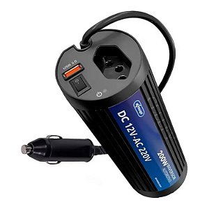 INVERSOR AUTOMOTIVO KNUP KP-IN902 12V PARA 110V 200W