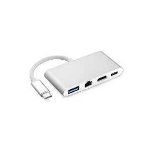CONVERSOR TIPO C  IT BLUE 3 EM 1 HDMI/ TIPO C/ RJ45 LE-4139