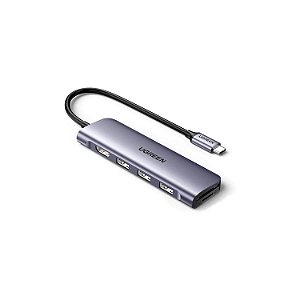 HUB USB UGREEN TIPO C PARA 3 USB-A 3.0/ HDMI/ SD TF CM511