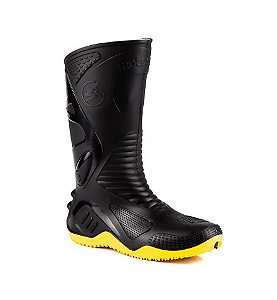 Bota De PVC Bracol Motosafe Amarela - CA 34798