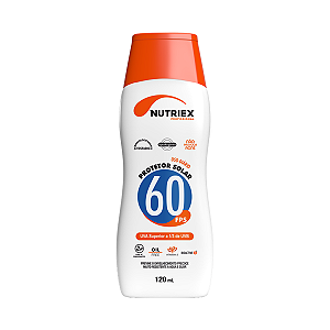 Protetor Solar Nutriex 60FPS UV 120ml