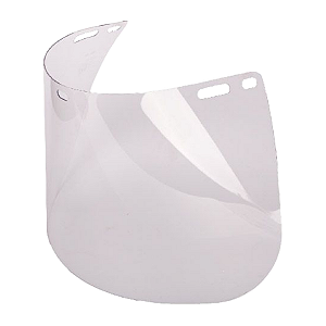 Viseira Incolor / Protetor Facial Plano Para Suporte De Proteção facial Libus - CA 36162