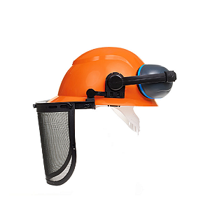 Kit De Proteção Cabeça Face E Ouvido Roçador Camper