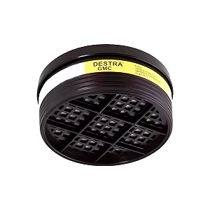 Filtro De Proteção Respiratória Destra GMC Vapores Orgânicos e Gases Ácidos VO GA