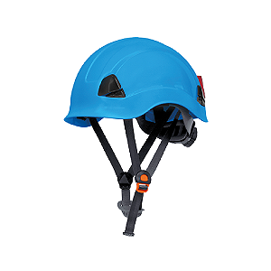 Capacete De Proteção P/ Trabalho Em Altura Steelflex Falcon Azul - CA 42234