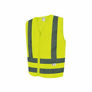 Colete De Sinalização Blusão Amarelo Fluorescente Sem Bolso Kalipso
