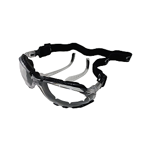 Óculos De Segurança Com Vedação SS5 New Supersafety Cor Incolor - CA 26126