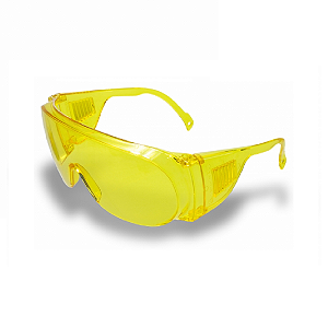 Óculos De Segurança De Sobrepor Kalipso Panda Amarelo - CA 10344