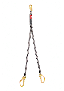 Talabarte Steelflex Y Fita C/ Abs 55MM - STF CQTL0135