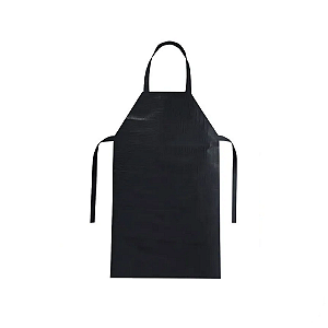 Avental De PVC C/ Forro 1,20 X 0,65 Brascamp Preto