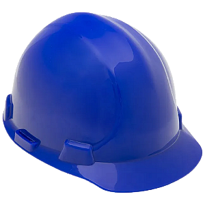 Capacete De Proteção Ultra Master MI C/ Carneira Azul - CA 12354