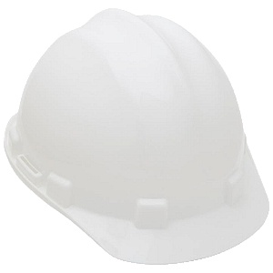 Capacete De Proteção Ultra Master MI C/ Carneira Branco - CA 12354