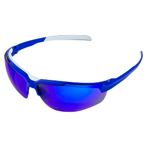 Óculos De Segurança Kalipso Kronos Cor Azul Espelhado - CA 49319