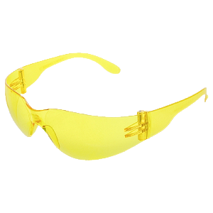 Óculos De Segurança Kalipso Leopardo Amarelo - CA 11268