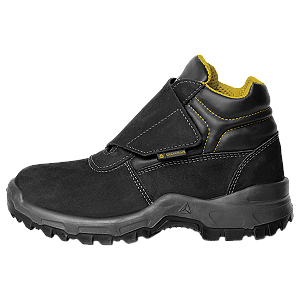 Botina De Segurança Deltaplus Vitória OB SRA Preto Biq. PVC - CA 35437