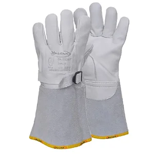 Luva De Segurança Valcan Vaqueta Total P/ Cobertura - CA 25387