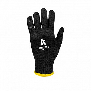 Luva De Segurança Kalipso Tatex Malha Pigmentada Preta - CA 34491