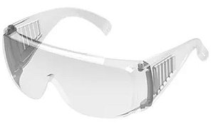 Óculos De Segurança Valeplast Pollux Sobrepor Incolor - CA 40186