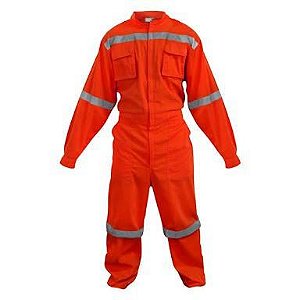 Macacão De Segurança Martins RF NR10 Padrão Risco 2 Laranja - CA 49747