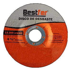 Disco De Desbaste Bestfer 4.1/2 x 1/4 x 7/8