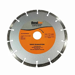 Disco Diamantado Segmentado Bestfer 180 x 22.2mm BFH1488