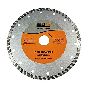 Disco Diamantado Turbo Bestfer 180 x 22.2mm BFH1490