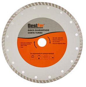Disco Diamantado Turbo Bestfer 230 x 22.2mm BFH2512