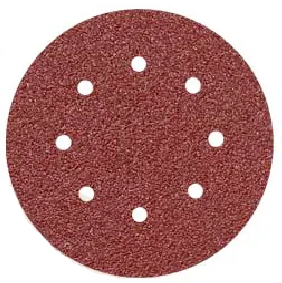 Disco De Lixa Bestfer Base Velcro 5" - 8 Furos GR60