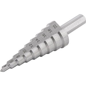 Broca Escalonada 4 a 20mm HSS Vonder