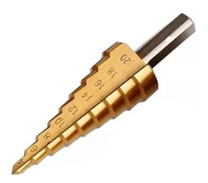 Broca Escalonada 4 a 20mm HSS Bestfer