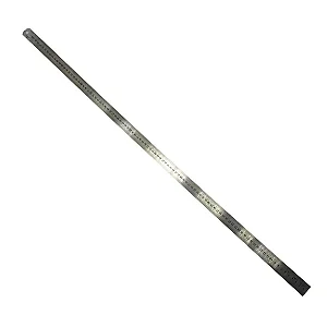 Escala / Régua Inox Worker 1.0m/1000mm