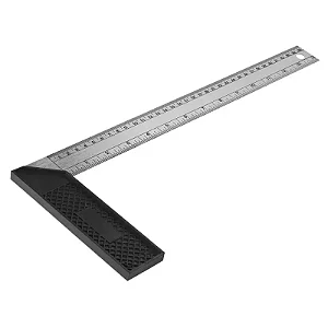 Esquadro Cabo Plástico Profissional Worker 12"