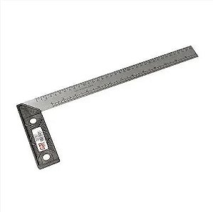 Esquadro Cabo Plástico Profissional Max 12"