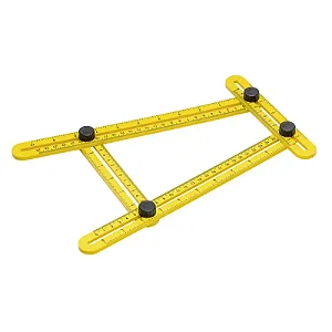 Esquadro Plástico Ajustável 2 Réguas Worker