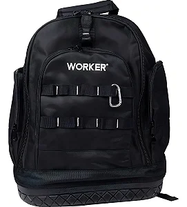 Mochila De Ferramentas Com Base De Borracha 14" Worker