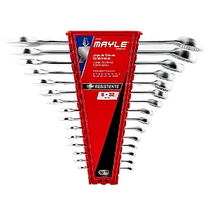 Jogo De Chave Combinada Mayle 6 a 32mm