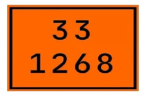 Placa PVC Numerologia 30x40 - 33 1268