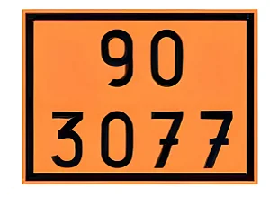 Placa PVC Numerologia 30x40 - 90 3077