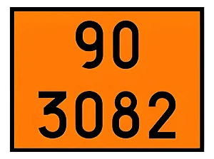 Placa PVC Numerologia 30x40 - 90 3082