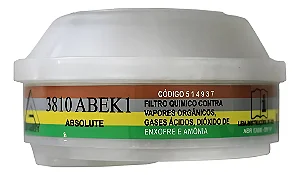 Filtro Air Safety Baioneta Multigases - 3810 ABEK1