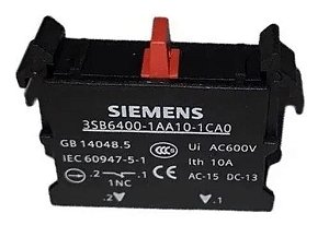 BLOCO CONTATO 1NF SIRIUS 3SB6400-1AA10-1CA0