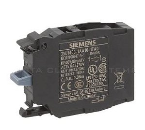 BLOCO CONTATO 1NA1NF PARA MONT FRONT - 3SU14001AA101FA0