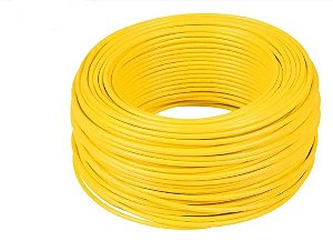 6175/9 CB FLEX AWM STYLE E243582 18 AWG 105 C 600V - AMARELO - CERTIFICAÇÃO UL 1015