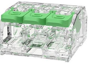 DGBSC-SG01/4-03P CONEC EMENDA, 3 CONX, 4MM, 450V, 32A, PLAST