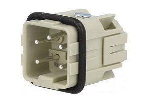 INSERTO MACHO HAN 4A-M 10A 230/400V - 9200042611