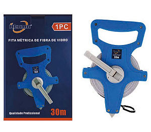 Fita Métrica de Fibra de Vidro 30m - Qualidade Profissional