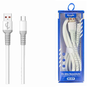Cabo USB Type C - Carregamento Rápido e Transferência de Dados