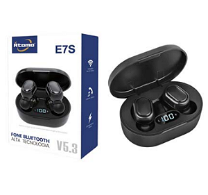 Fone Bluetooth Atomo E7S - Alta Tecnologia V5.3